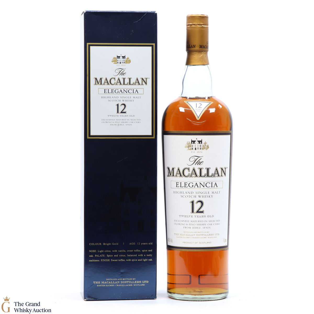 Macallan - 12 Year Old - Elegancia 1L
