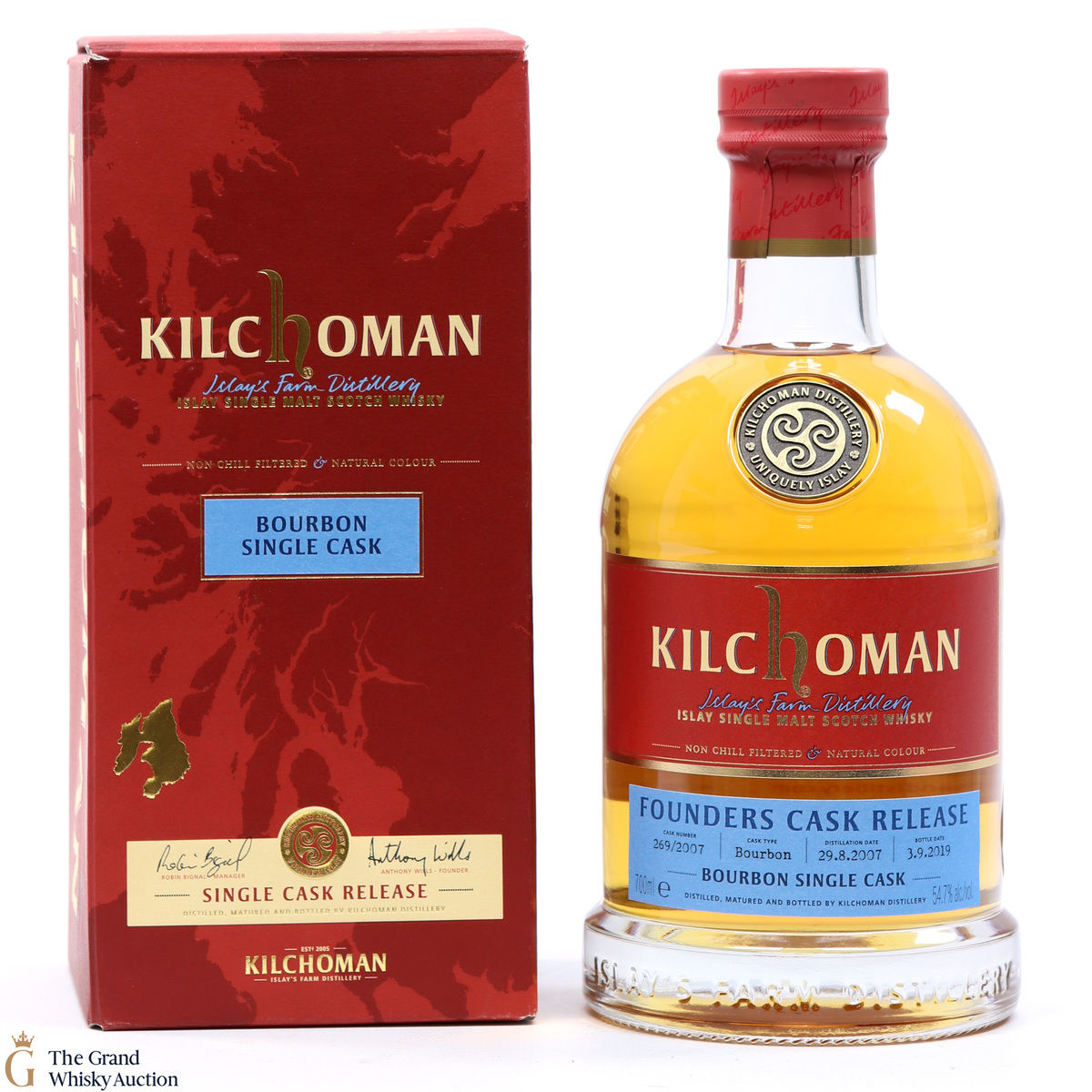 Kilchoman - 2007 Single Bourbon Cask #269 Founders Cask Release