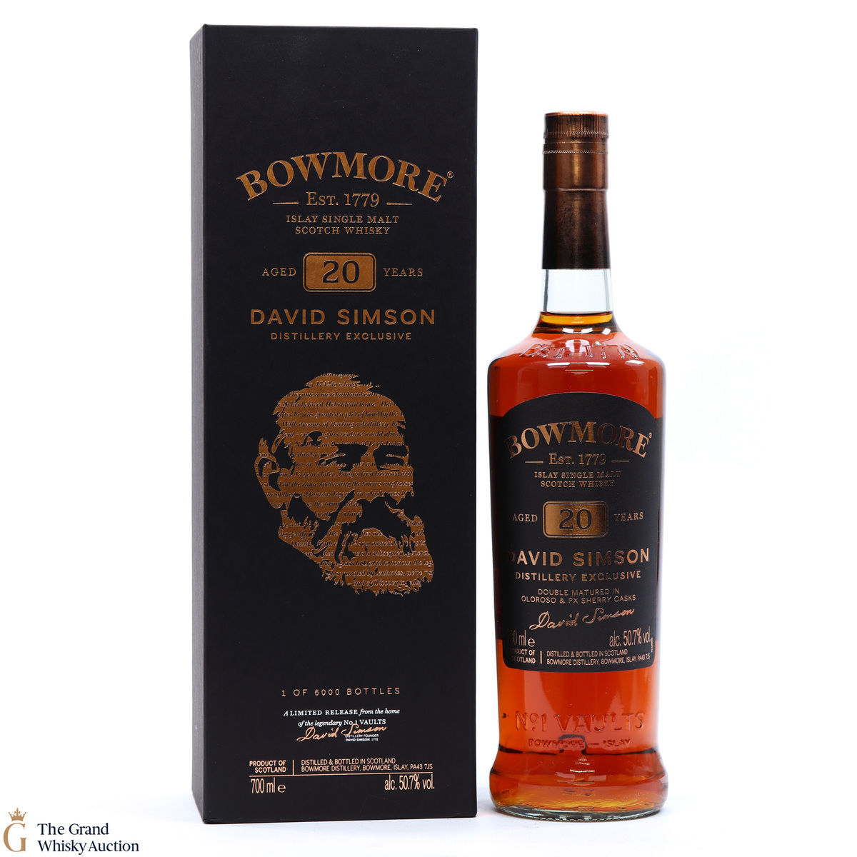 Bowmore - 20 Year Old David Simson Distillery Exclusive 2020