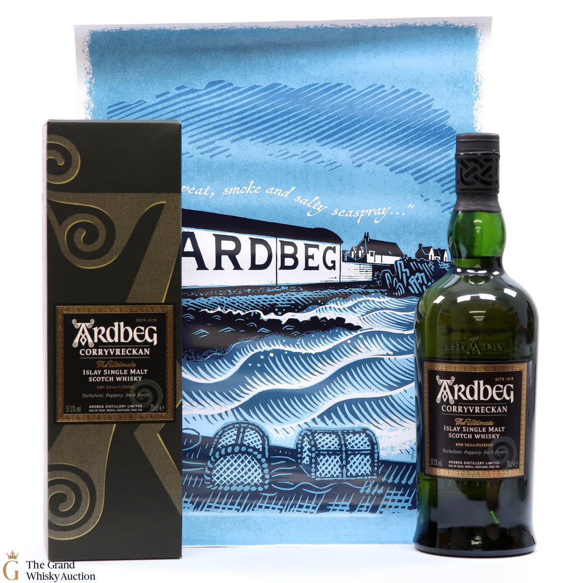 Ardbeg - Corryvreckan + Poster