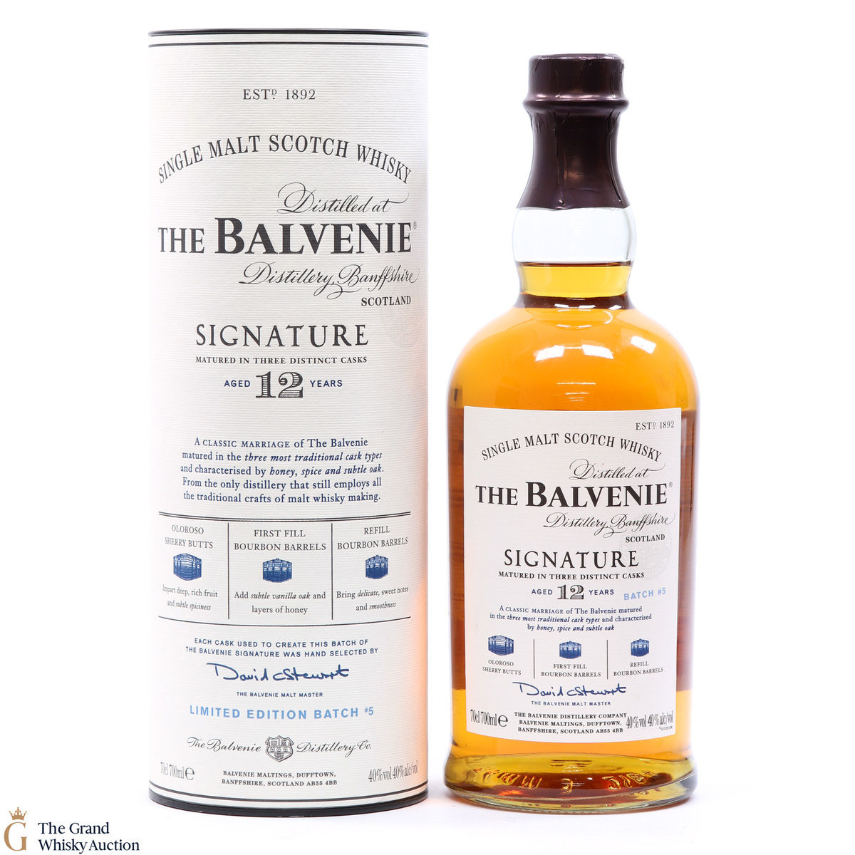 Balvenie - 12 Year Old -  Signature - Batch #5