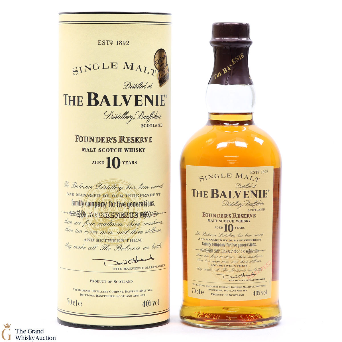 Balvenie - 10 Year Old - Founder's Reserve 