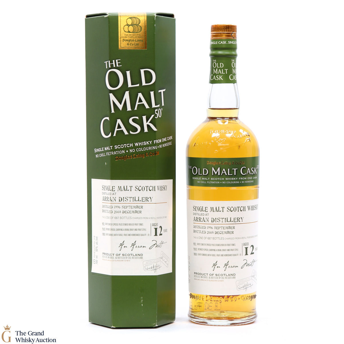Arran - 12 Year Old 1996 - Old Malt Cask 