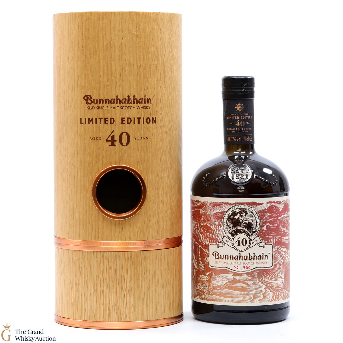 Bunnahabhain - 40 Year Old - Limited Edition 2012