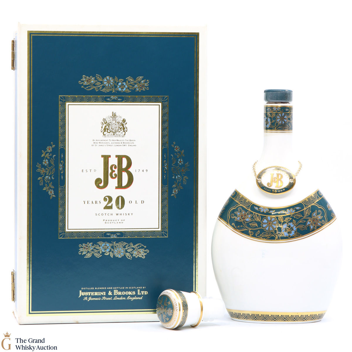 J & B - 20 Year Old - Decanter