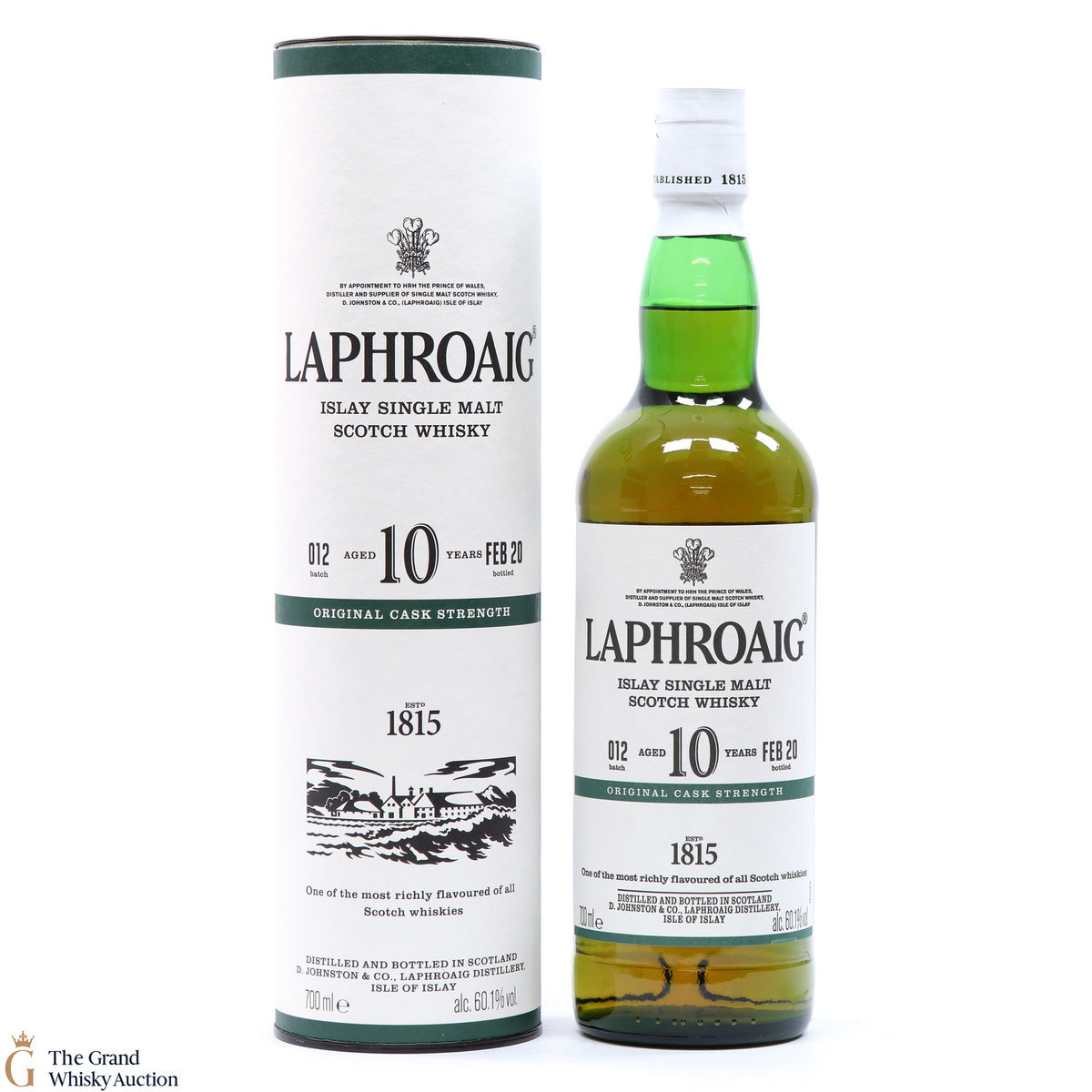 Laphroaig - 10 Year Old - Original Cask Strength Batch #012