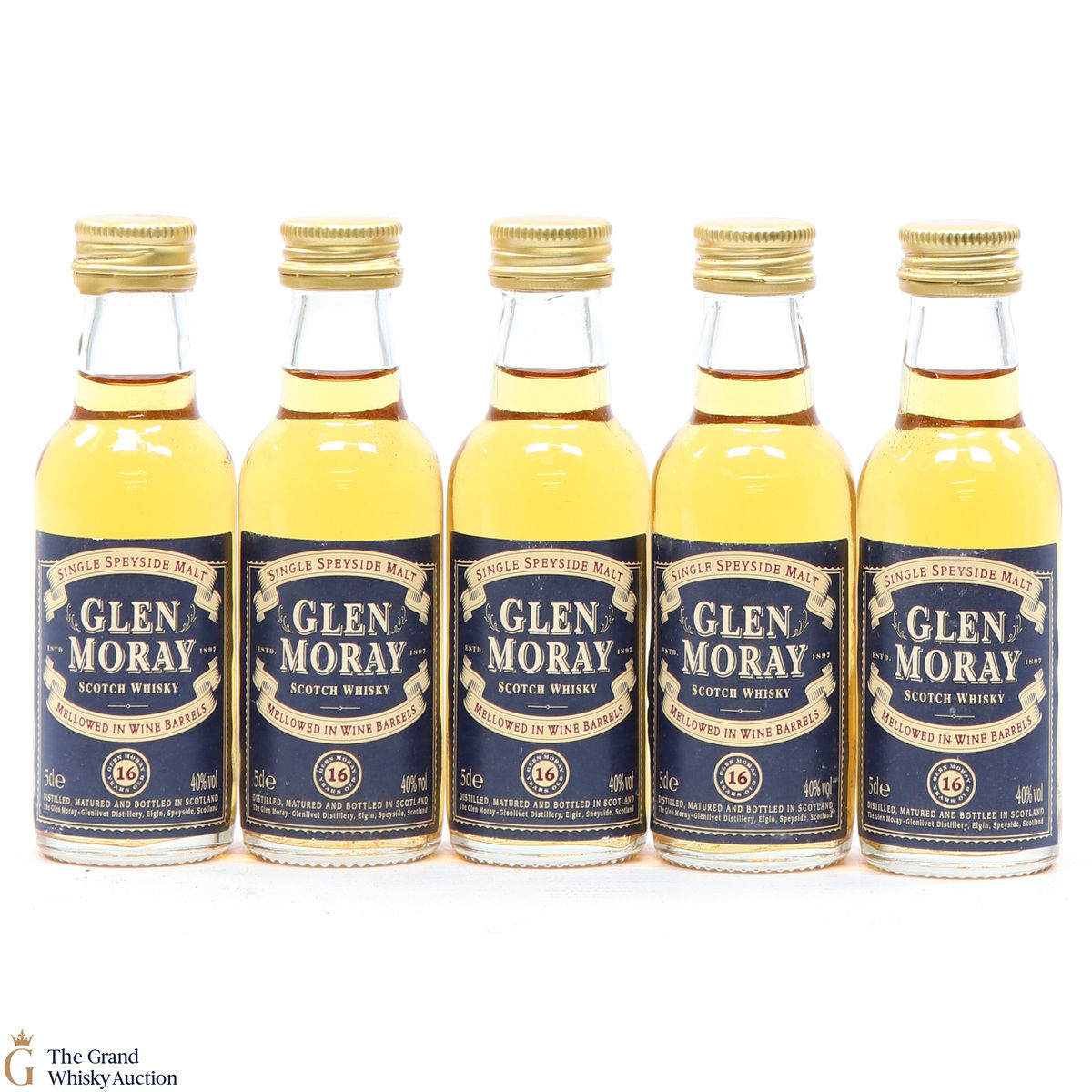 Glen Moray - 16 Year Old (5cl x 5)