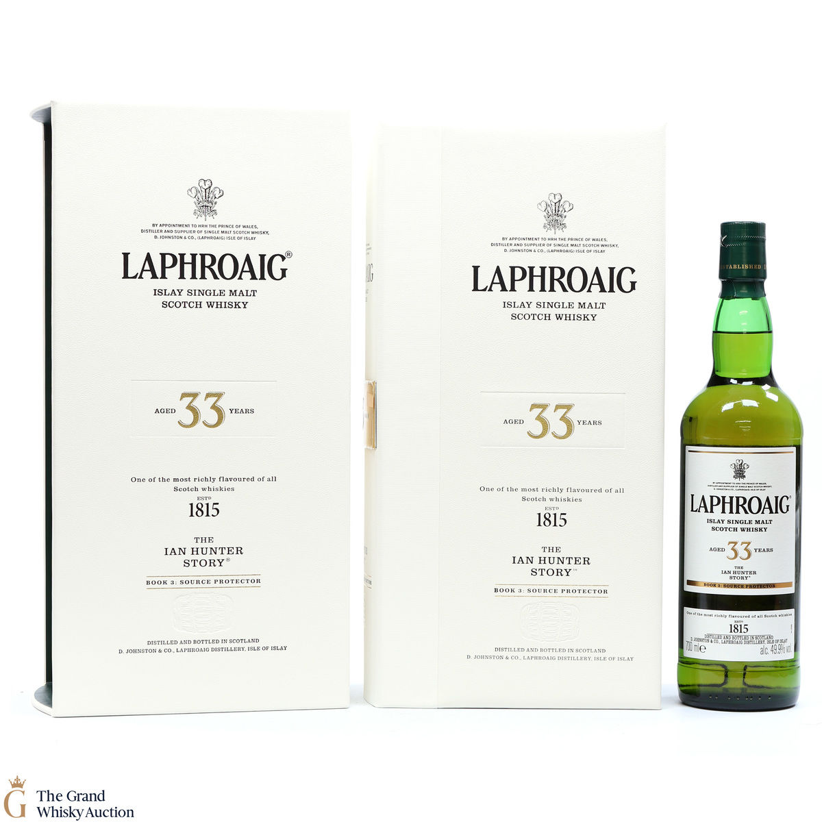 Laphroaig - 33 Year Old - The Ian Hunter Story - Book 3