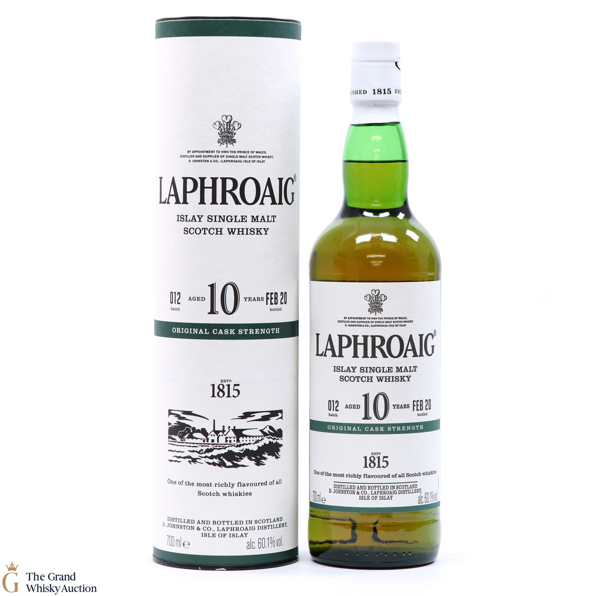 Laphroaig - 10 Year Old - Original Cask Strength Batch #012