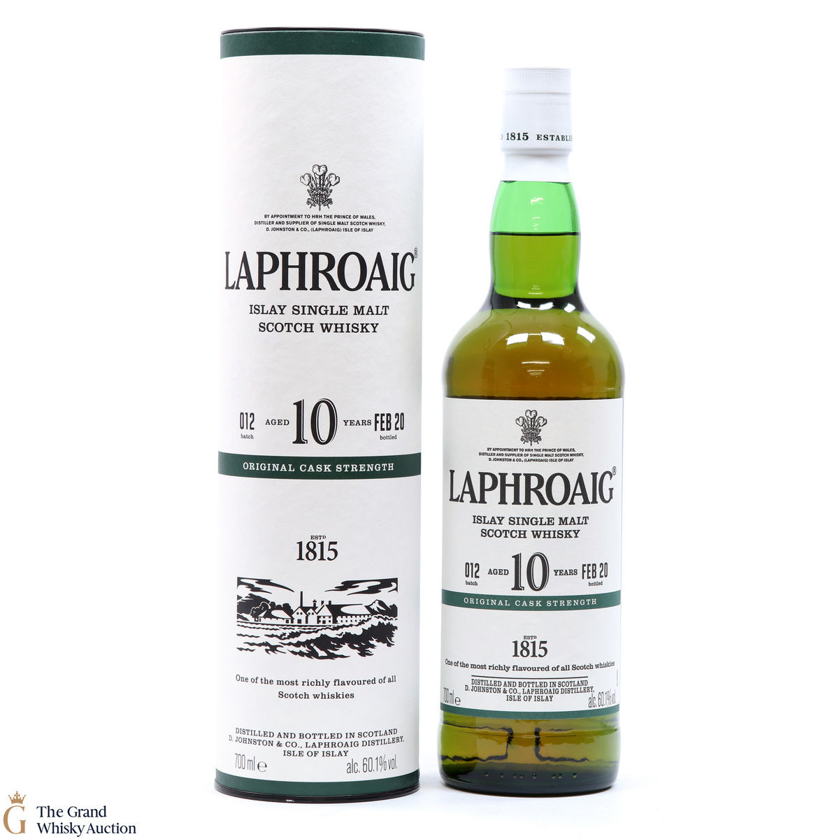 Laphroaig - 10 Year Old - Original Cask Strength Batch #012