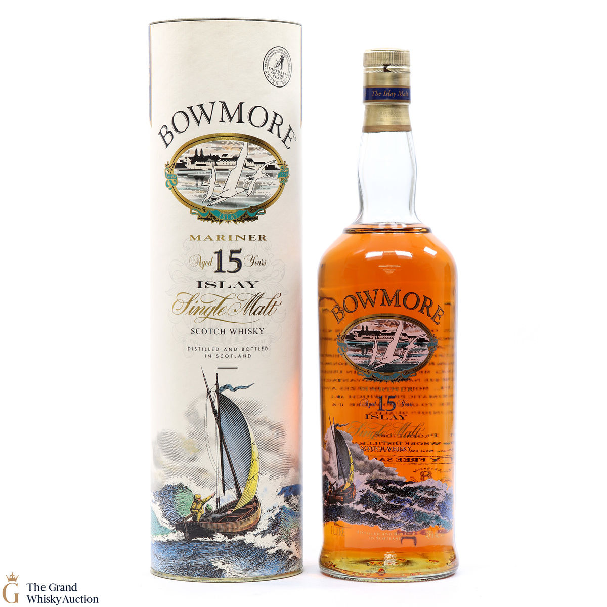 Bowmore - 15 Year Old Mariner Screen Print 1990s 1L