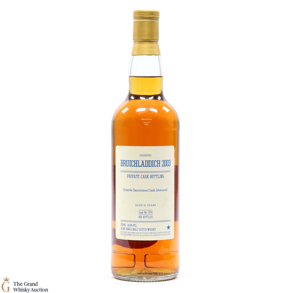 Bruichladdich - 14 Year Old 2003 Private Cask Bottling #1374
