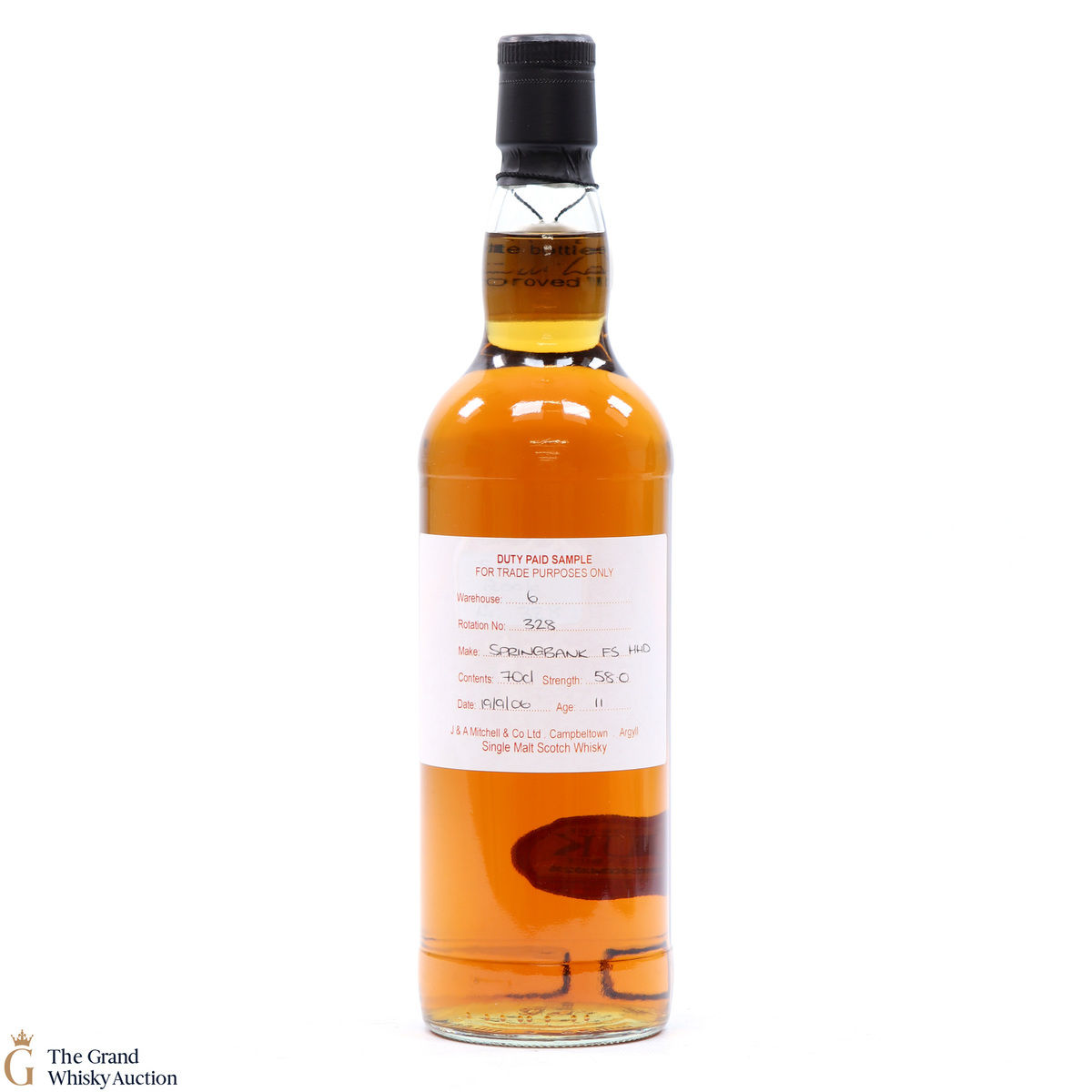 Springbank - 11 Year Old - Duty Paid Sample 2017