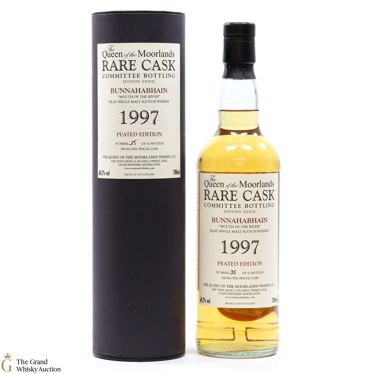 Bunnahabhain - Peated Edition 1997 - Queen of the Moorlands Committee Bottling