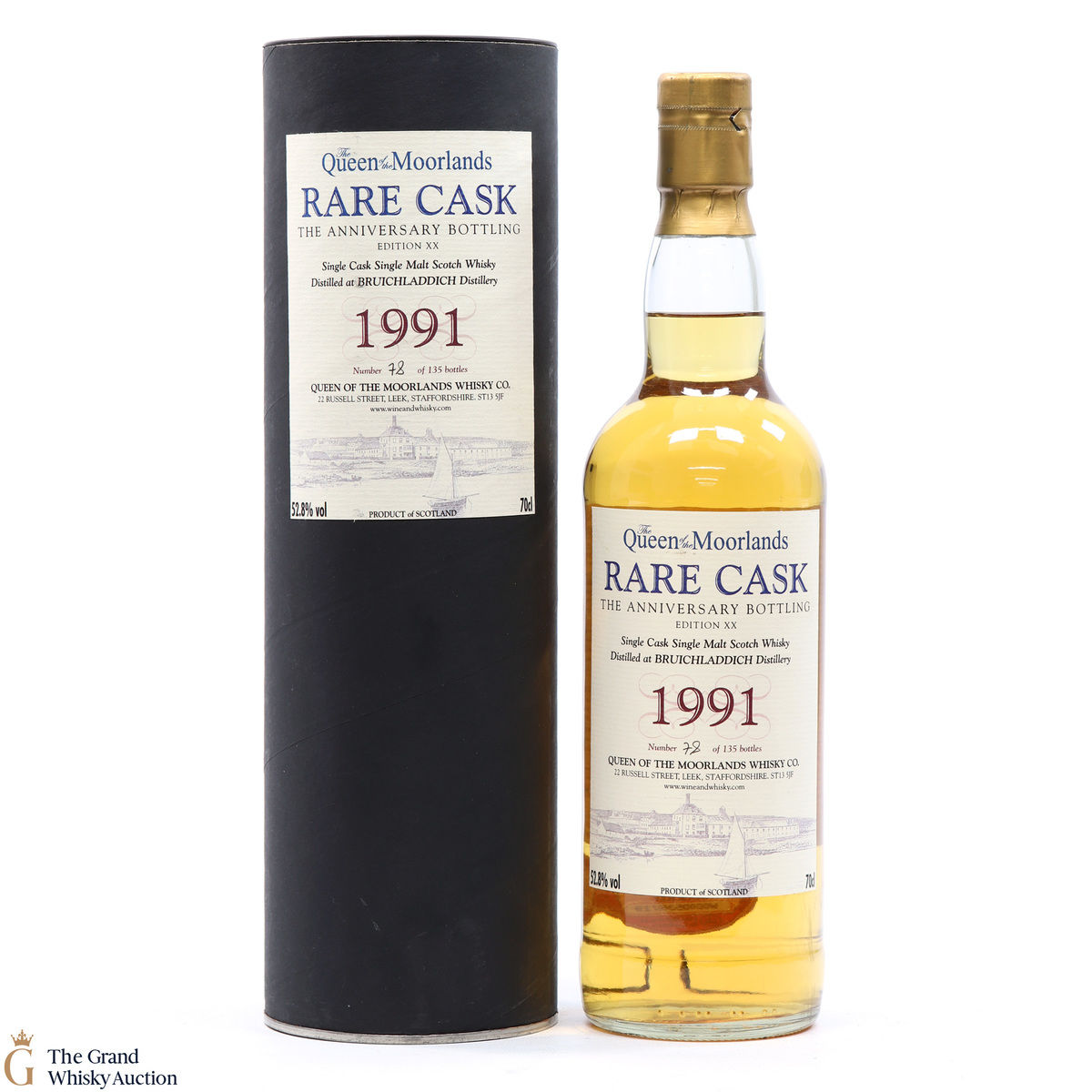 Bruichladdich - The Anniversary Bottling 1991 - Queen of the Moorlands #XX