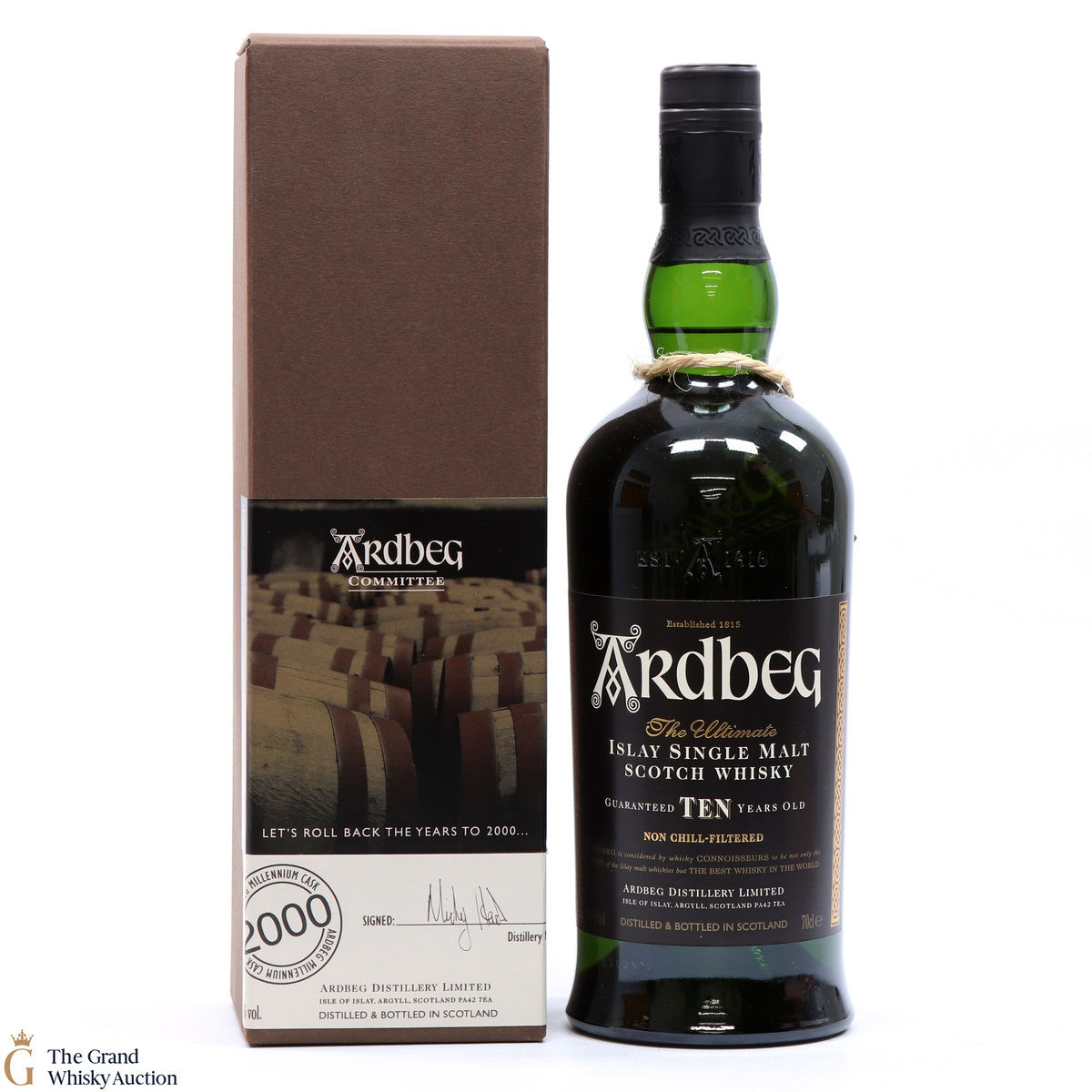 Ardbeg - Committee 2000 Millennium Cask 10 Year Old (1 of 100 Bottles)