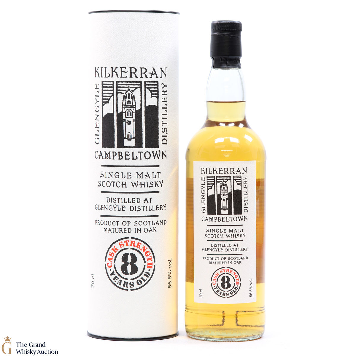 Kilkerran - 8 Year Old - Oak Cask Strength 56.5%