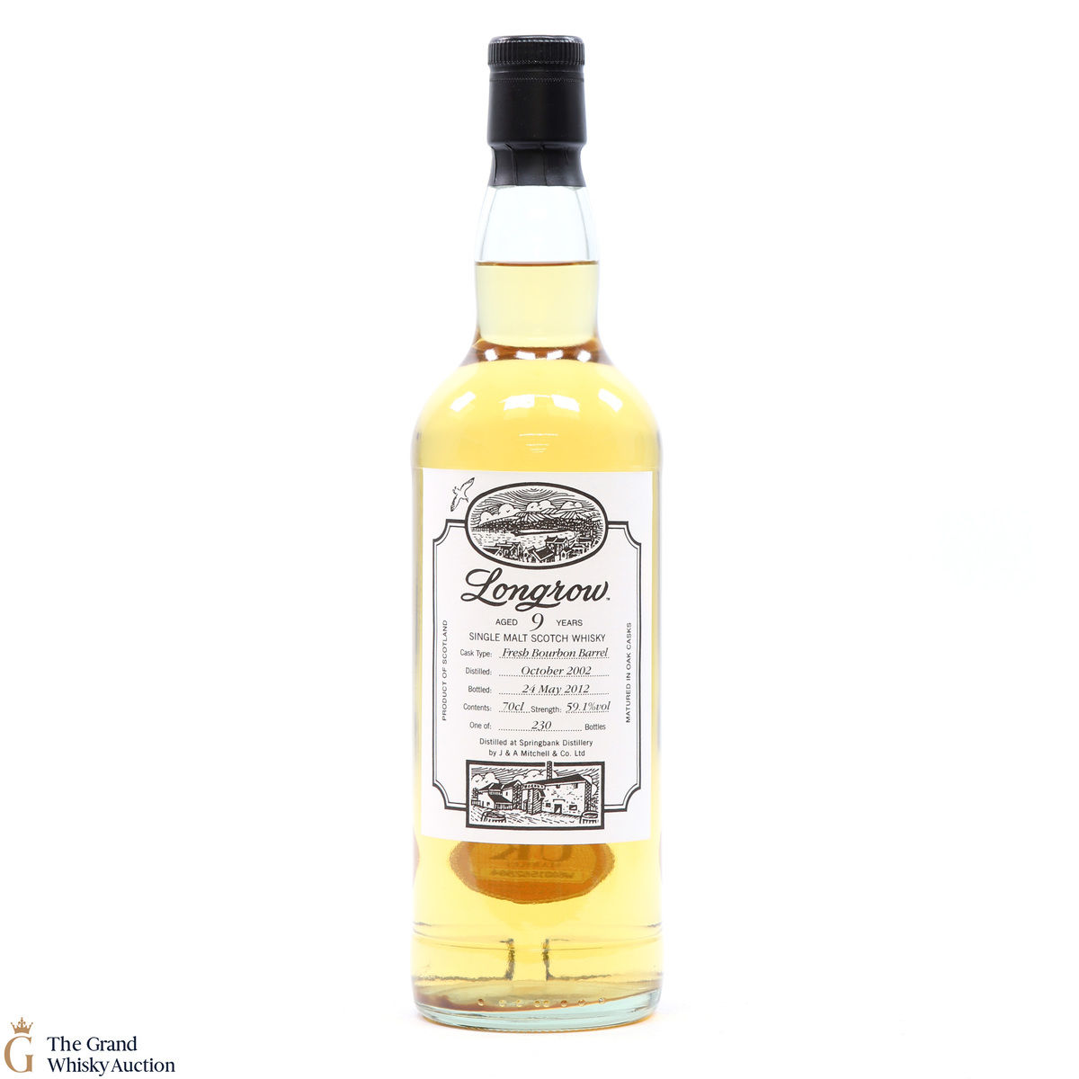 Longrow - 9 Year Old 2002 - Fresh Bourbon Barrel 2012