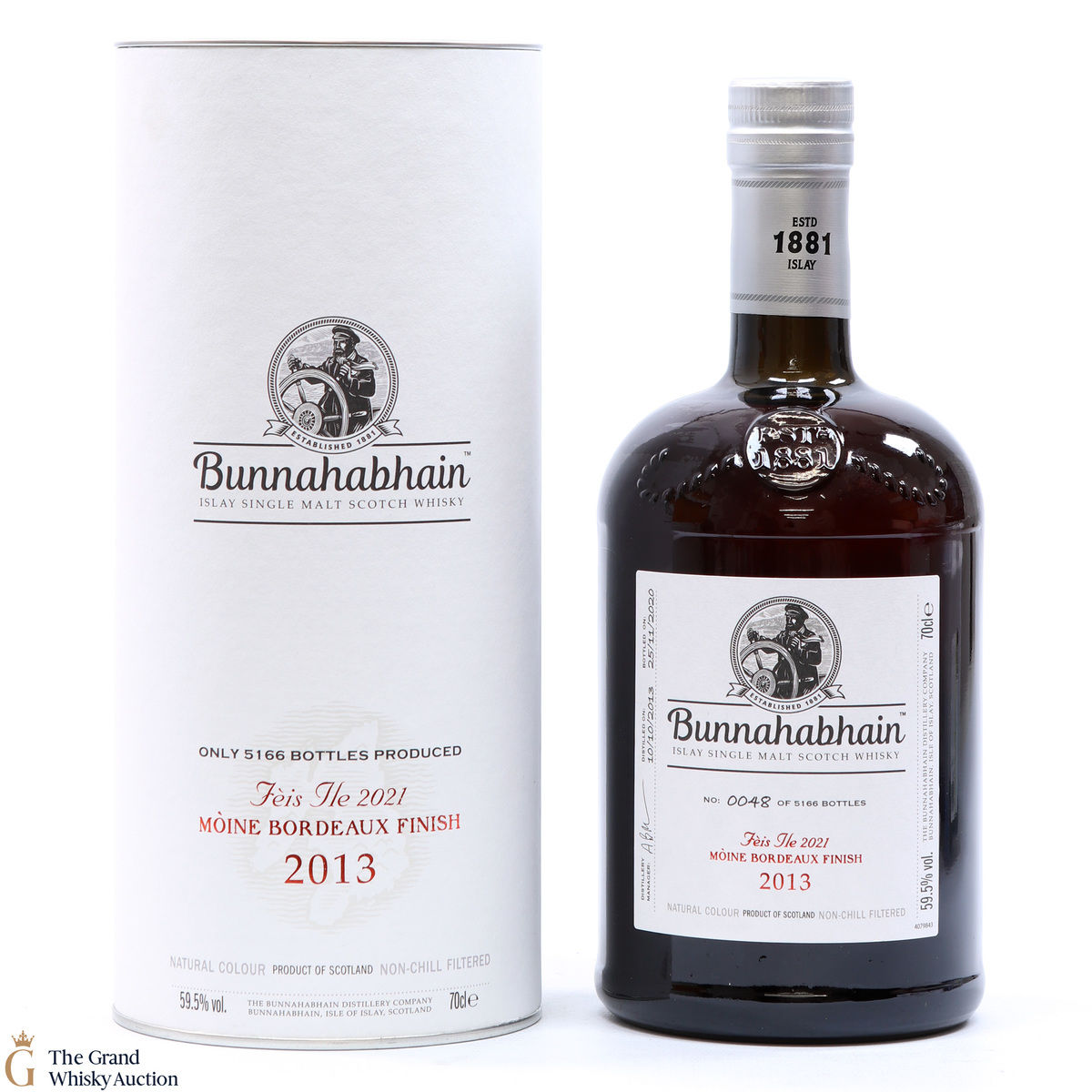 Bunnahabhain - Moine Bordeaux Finish 2013 - Feis Ile 2021