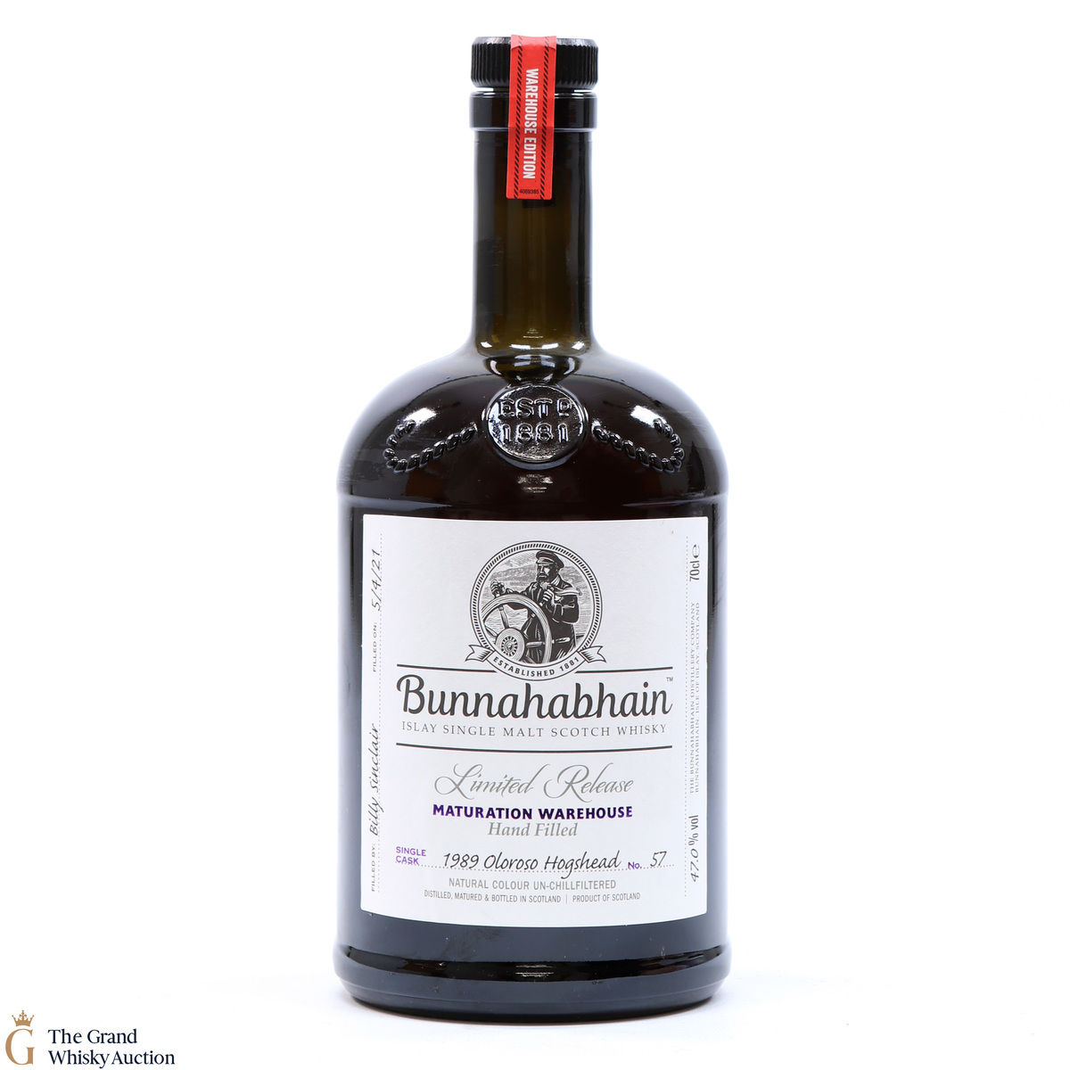 Bunnahabhain - 1989 Oloroso Hogshead #57 - Hand Fill