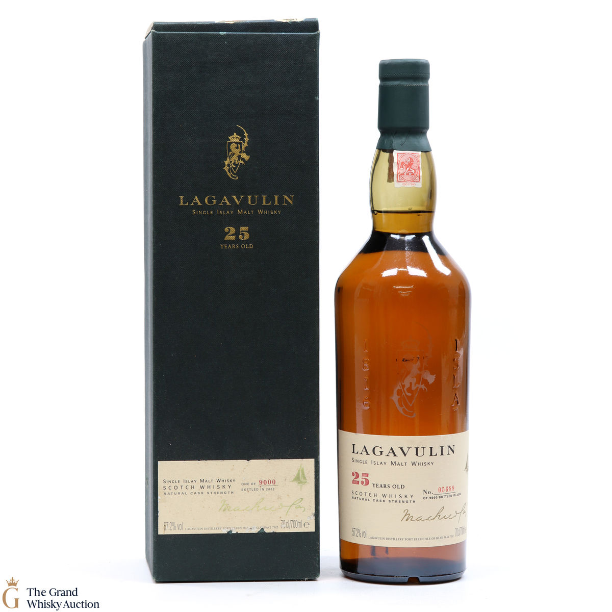 Lagavulin - 25 Year Old  - 2002 Release Cask Strength 57.2%