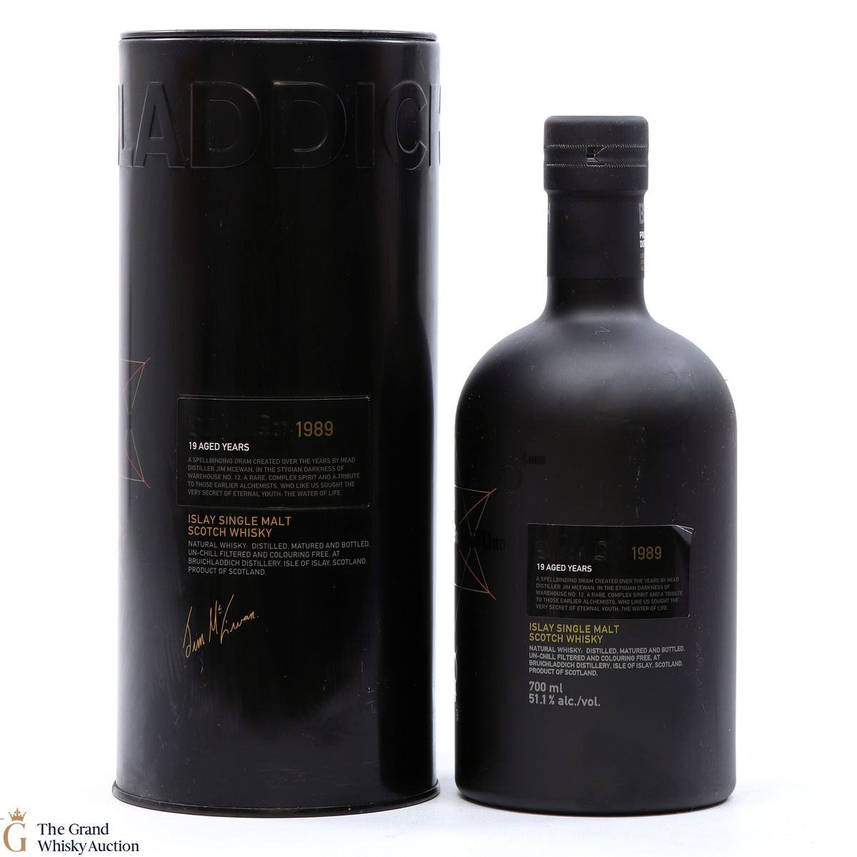 Bruichladdich - 19 Year Old 1989 Black Art 1st Edition