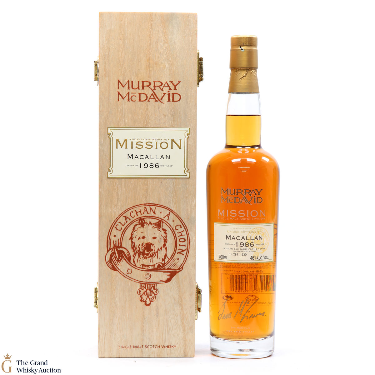Macallan - 18 Year Old 1986 Murray McDavid 