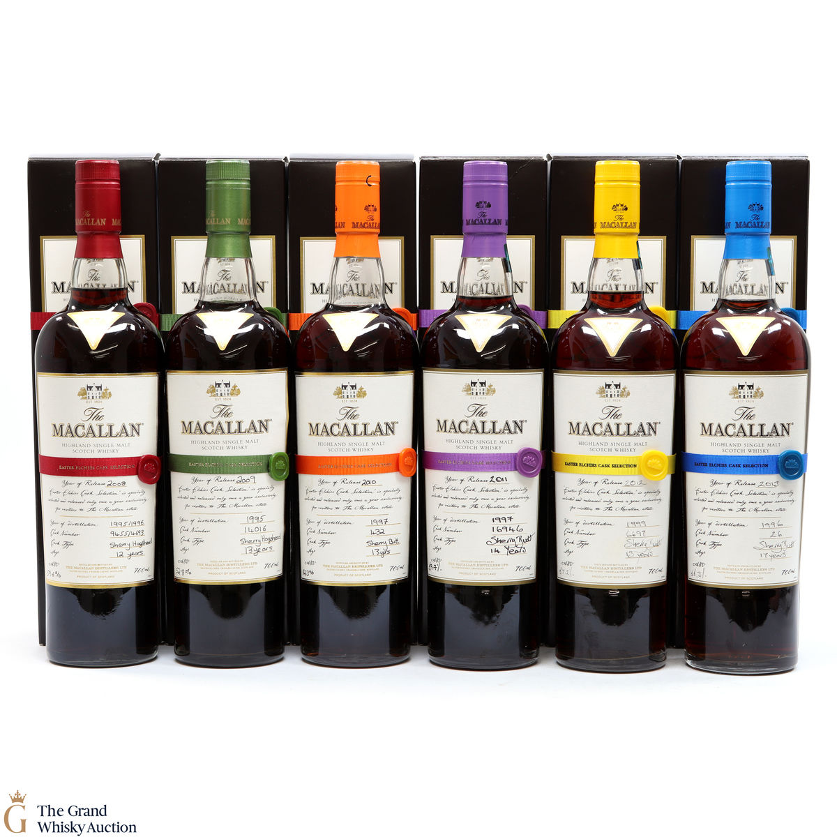 Macallan - Easter Elchies 2008 - 2013 (6 x 70cl)