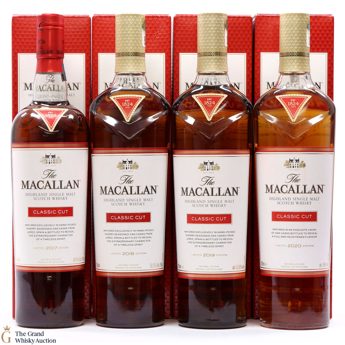 Macallan - Classic Cut - 2017, 2018, 2019 & 2020