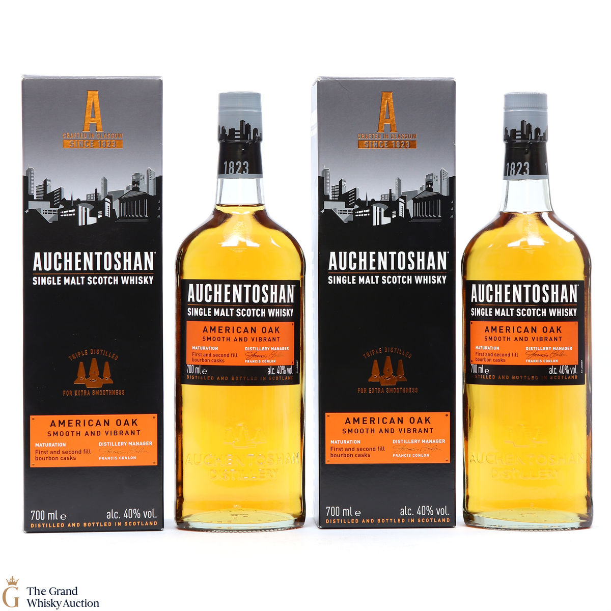 Auchentoshan - American Oak (2 x 70cl)