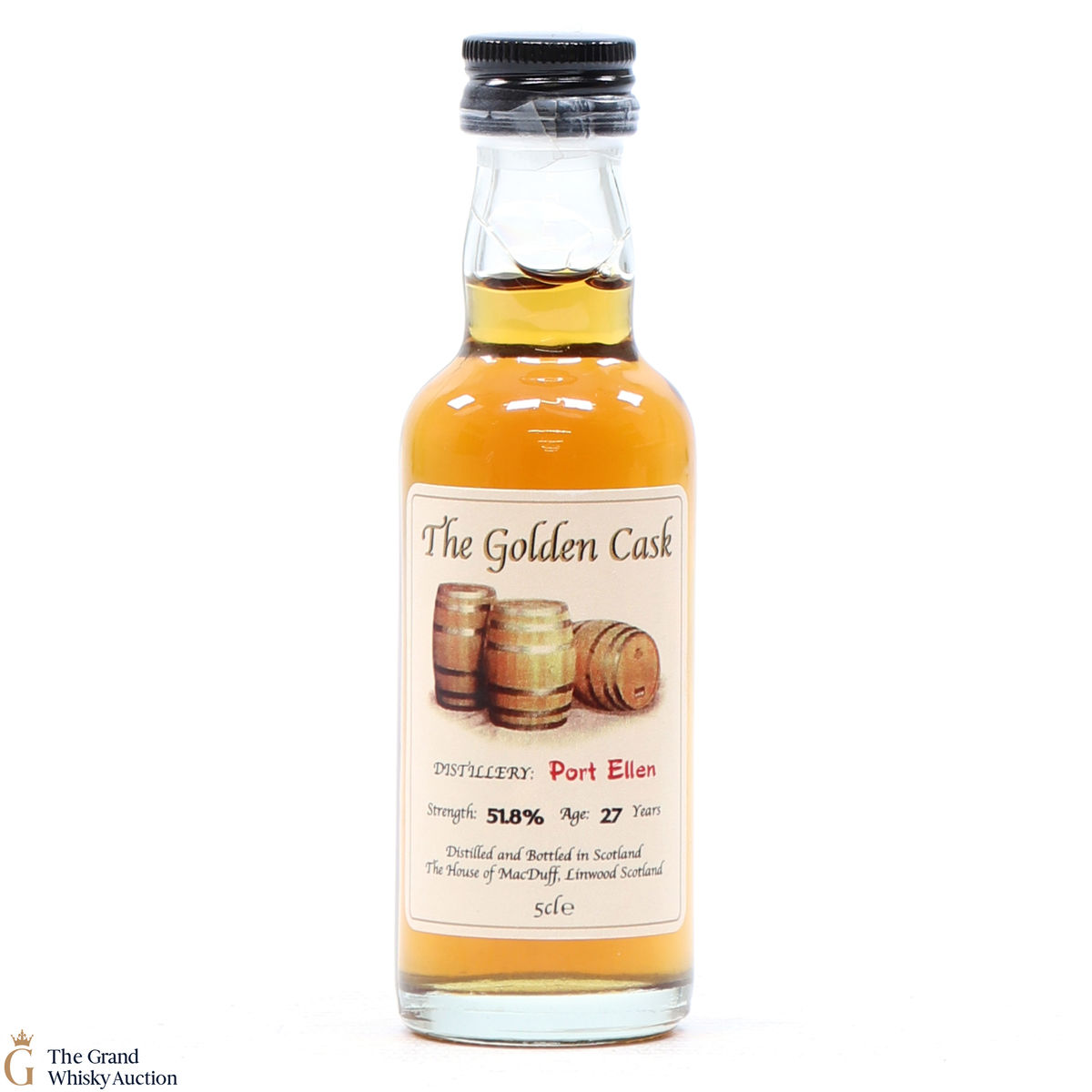 Port Ellen - 27 Year Old - The Golden Cask 5cl
