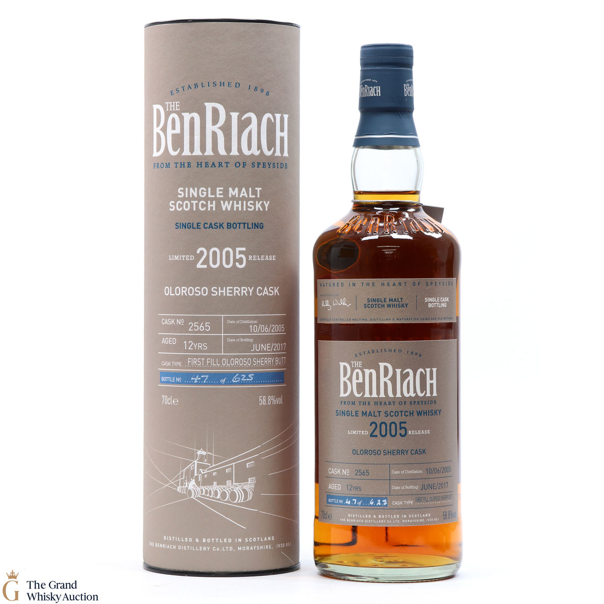 Benriach - 12 Year Old 2005 - Single Cask #2565