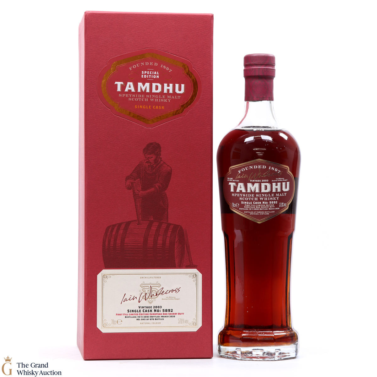 Tamdhu - 2003 Single Cask #5892 2020