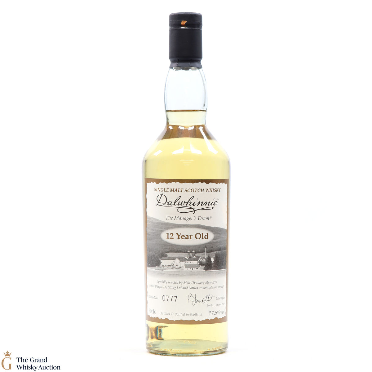Dalwhinnie - 12 Year Old - Manager's Dram 2009