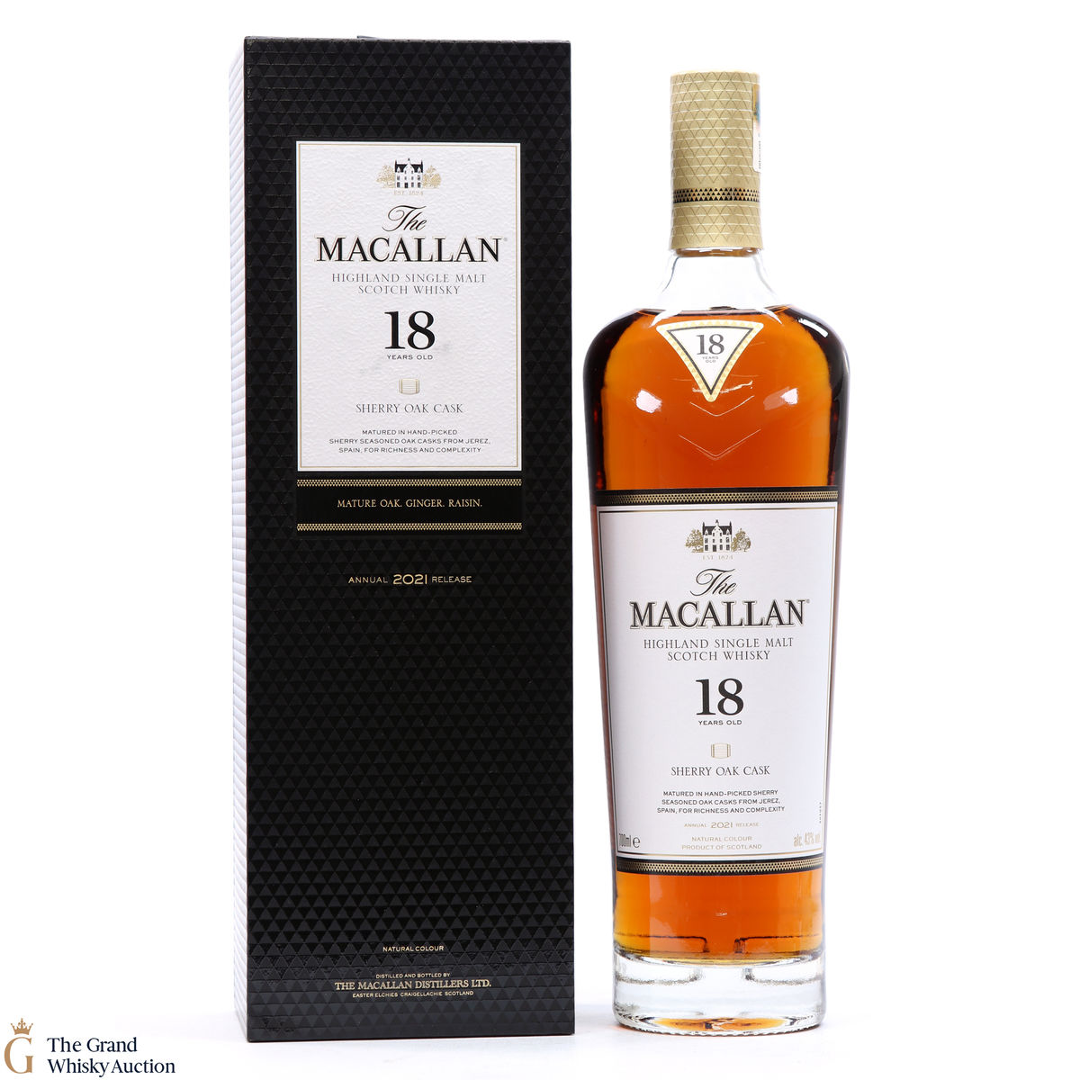 Macallan - 18 Year Old Sherry Oak (2021)