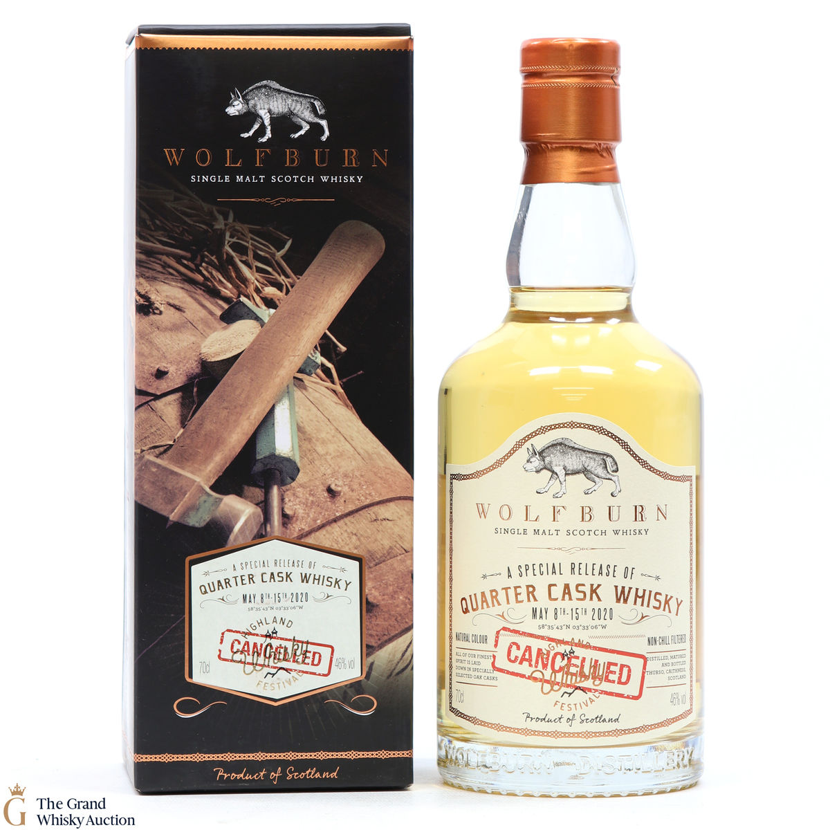 Wolfburn - Quarter Cask - Highland Whisky Festival (Cancelled) 2020 