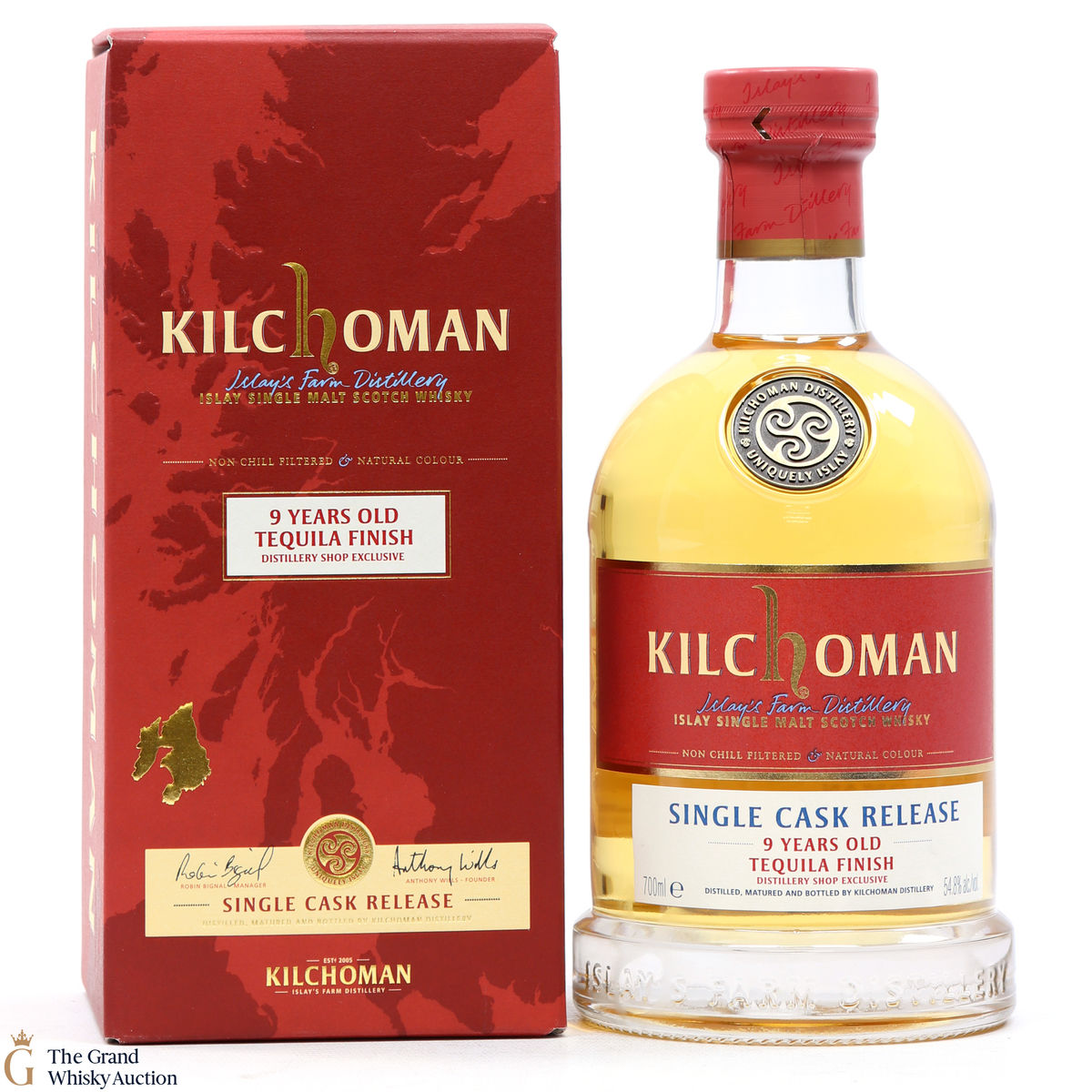 Kilchoman - 9 Year Old - Tequila Finish - Distillery Exclusive #825/2012