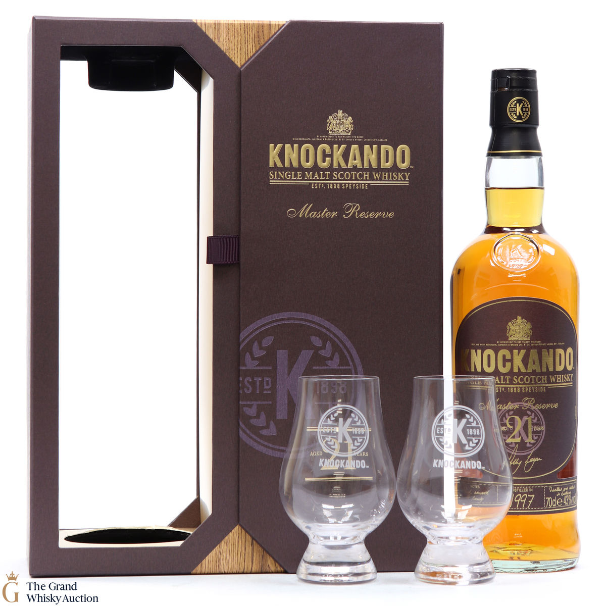 Knockando - 21 Year Old - 1994 Master Reserve (Glasses Gift Set)