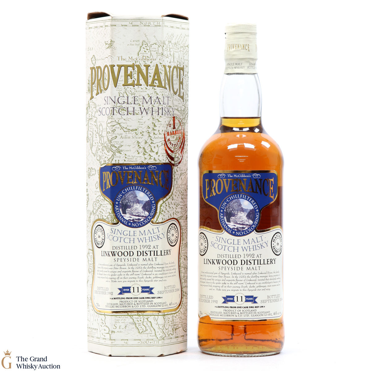 Linkwood - 11 Year Old 1992 - Provenance 2004 #1398