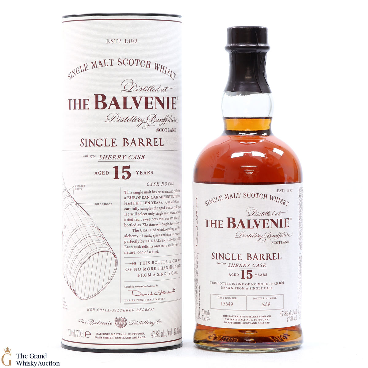 Balvenie - 15 Year Old Single Sherry Barrel #15649