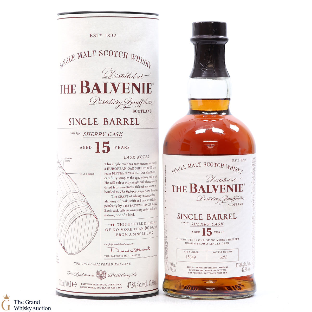 Balvenie - 15 Year Old Single Sherry Barrel #15649