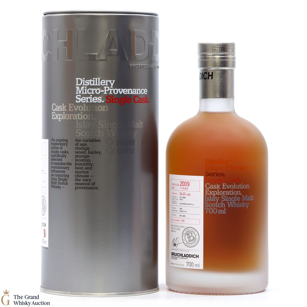 Bruichladdich - 11 Year Old 2009 - Micro Provenance #3460