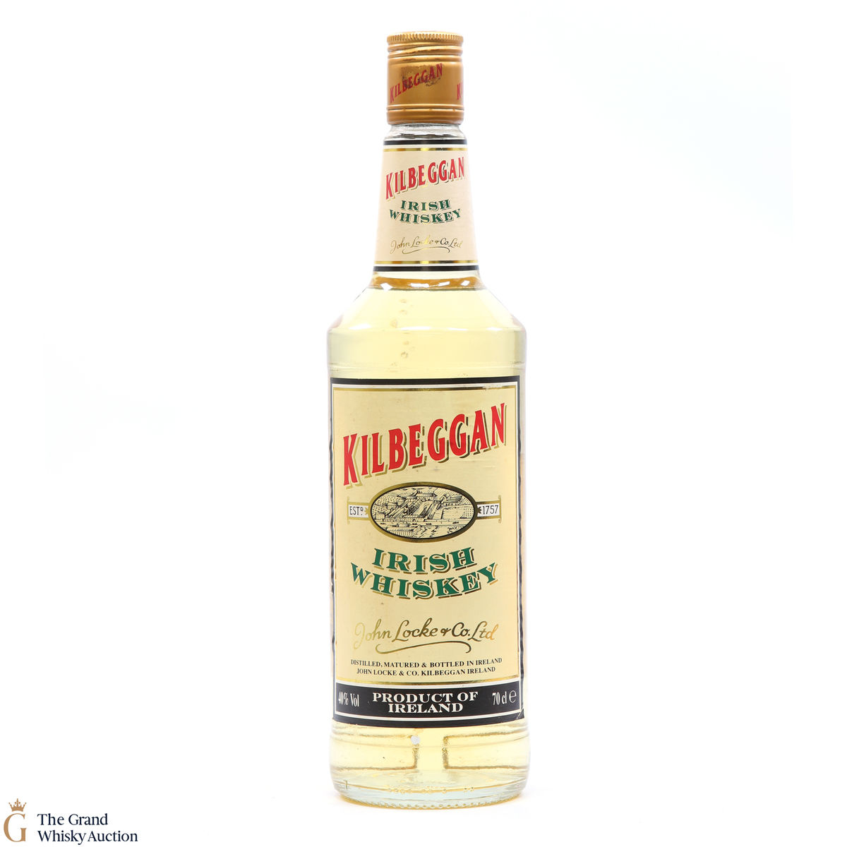 Kilbeggan - Irish Whiskey (Old Presentation)