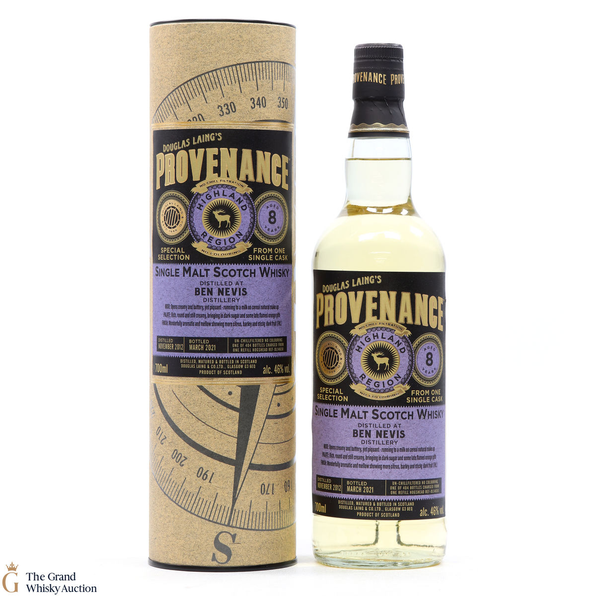 Ben Nevis - 8 Year Old - Provenance