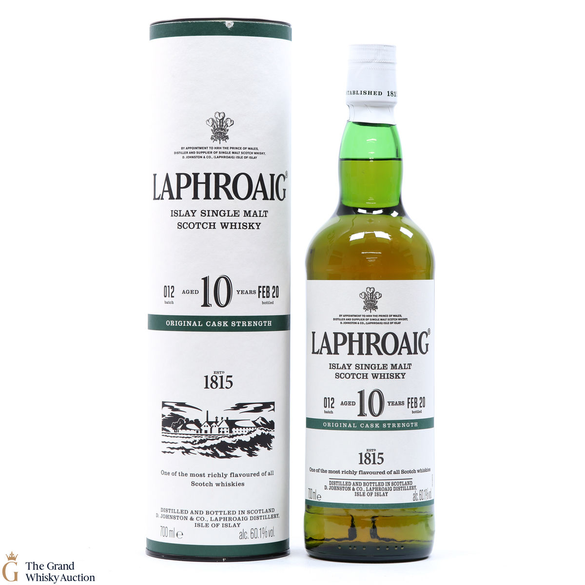 Laphroaig - 10 Year Old - Original Cask Strength Batch #012