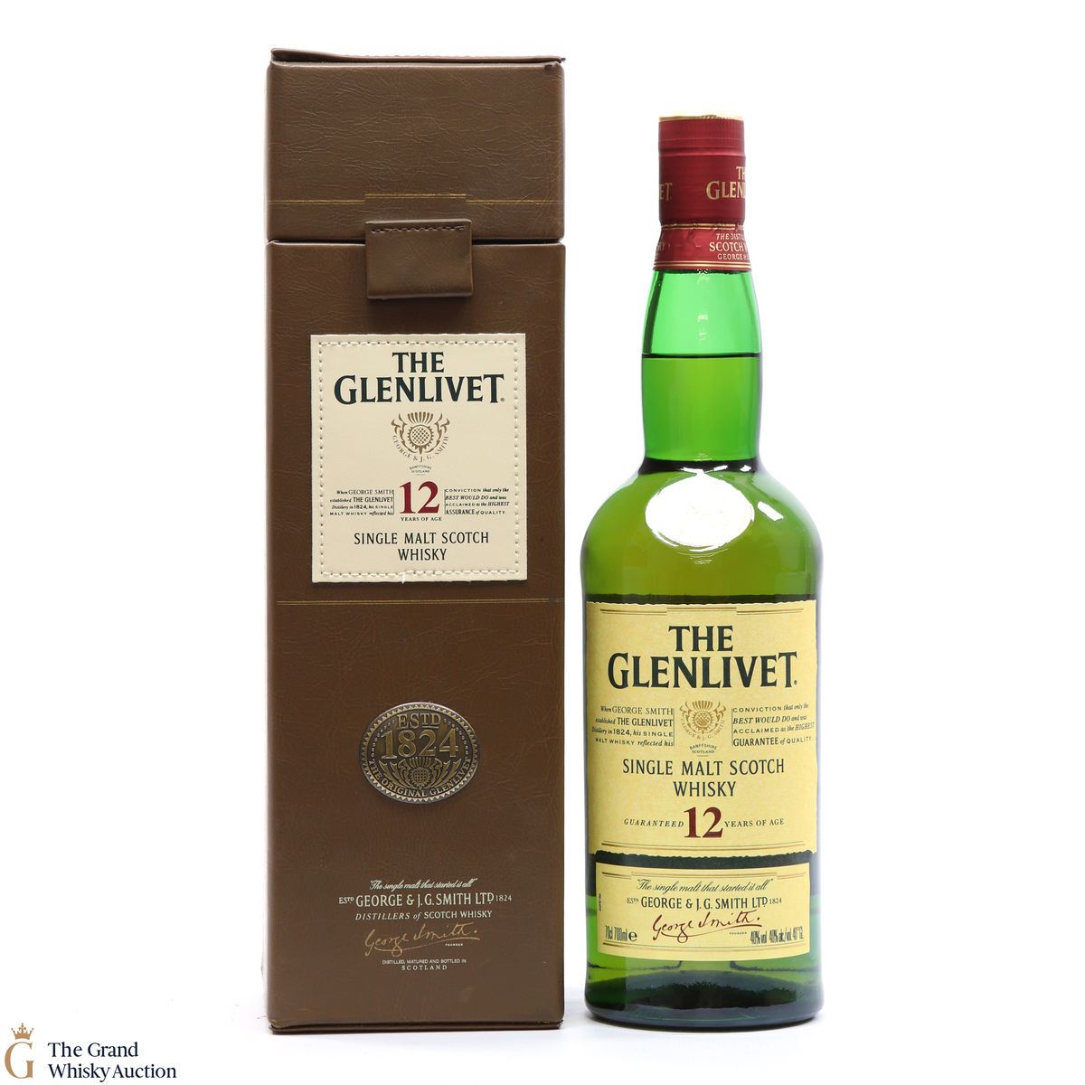 Glenlivet - 12 Year Old (Leather Case)