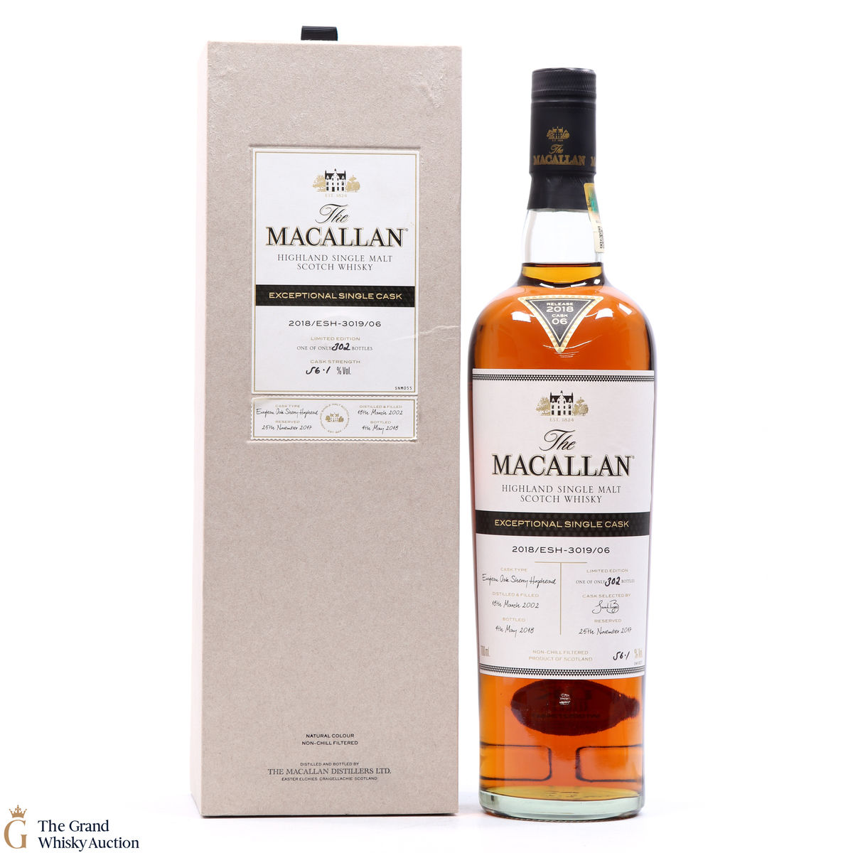 Macallan - Exceptional Single Cask 2018/ESH / 3019/06