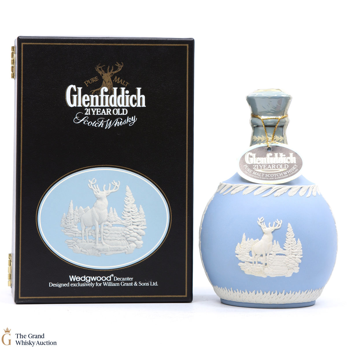 Glenfiddich - 21 Year Old - Wedgwood Decanter