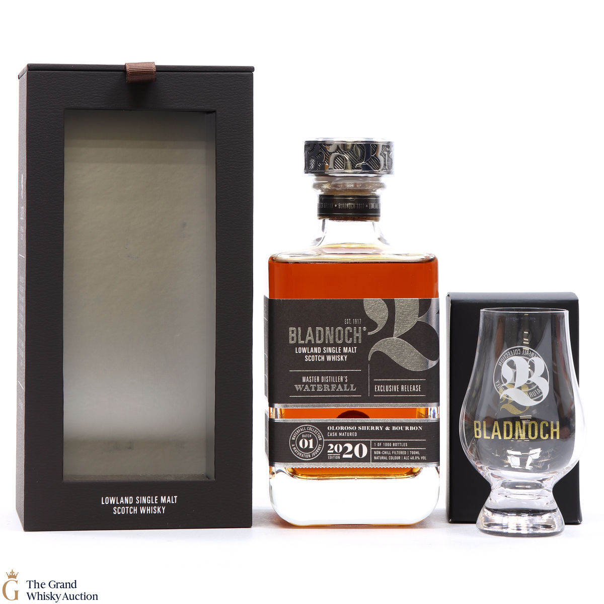 Bladnoch - Waterfall Collection 2020 Exclusive Release Batch #1 & Glass