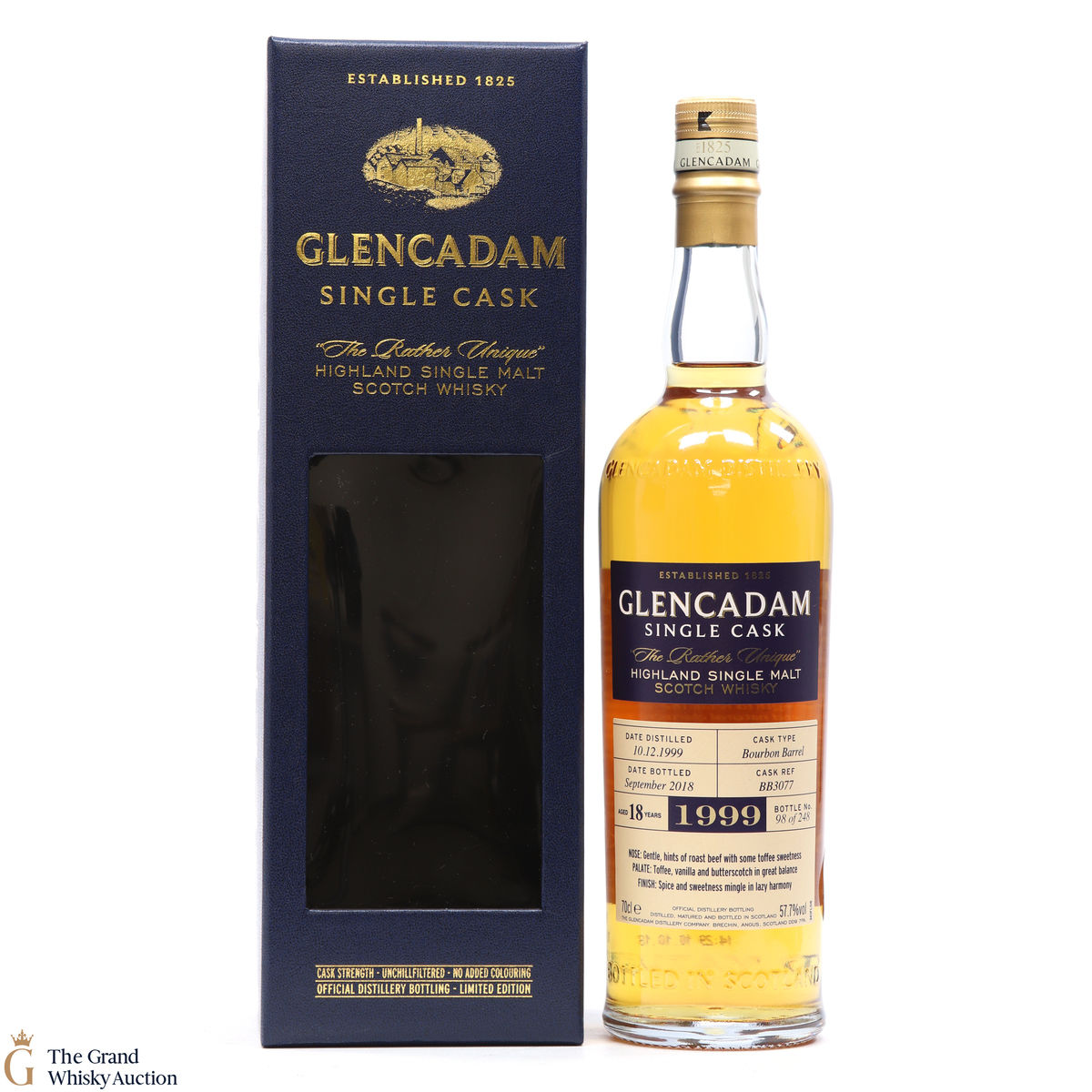 Glencadam - 18 Year Old 1999 Single Cask #BB3077